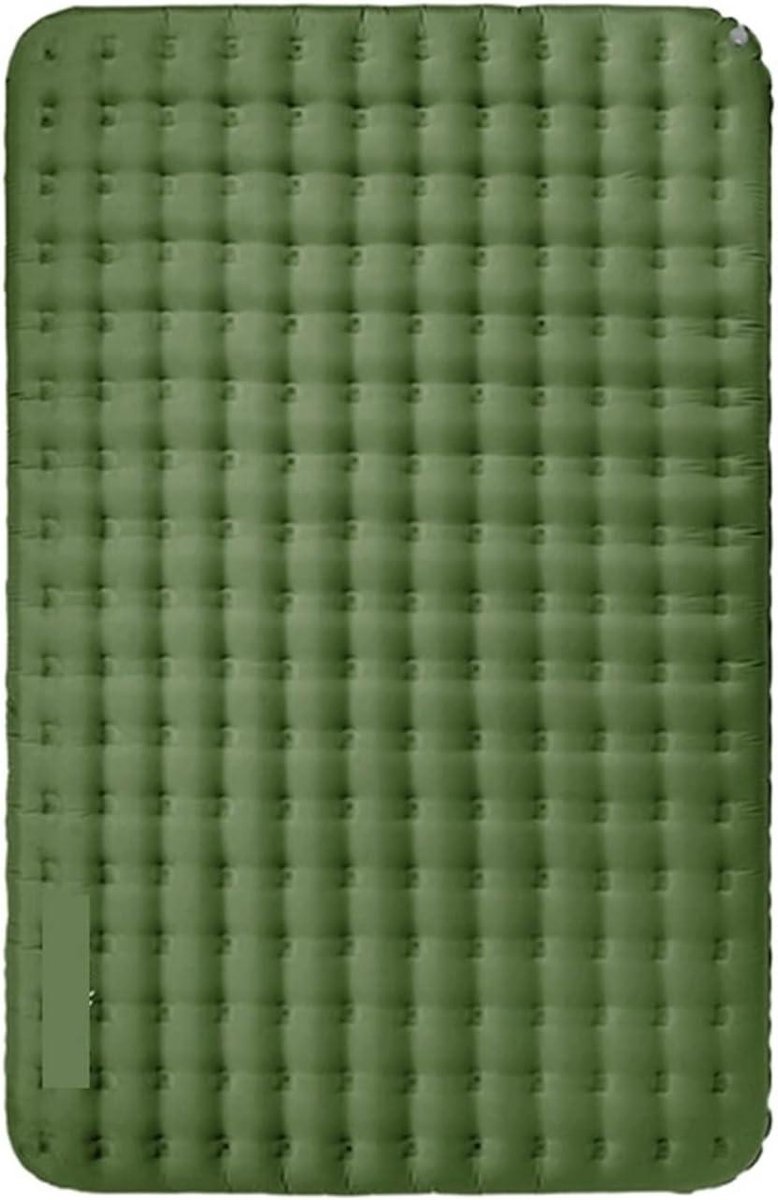 Opblaasbaar Slaapmatje - Luchtbed Kamperen - Buiten Ontspannen - Dik Waterdicht Materiaal - 210x135x13cm - Blauw Groen