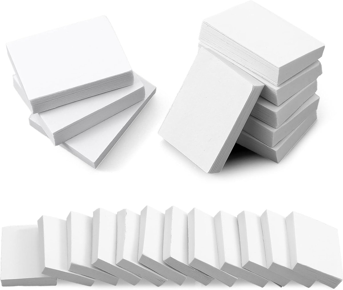 miniatuurboeken 80 stuks - blanco - schaal 1:12 - ideaal voor poppenhuisdecoratie - ShopVlot