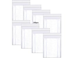 Clear Baggies 100mmX150mm 160µ 200st Clear Plastic Zakken Voedsel Opslag Kralen Snacks Zaden