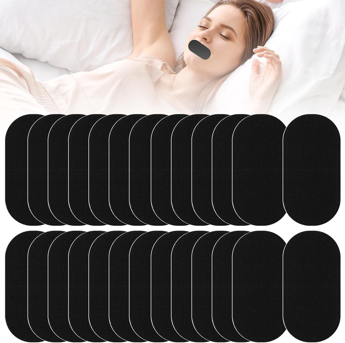36 stuks mondtape voor het slapen slapen, mondband om te slapen, anti-snurken, helpt de neusademhaling te bevorderen en snurken te verminderen, comfortabel en veilig voor een S