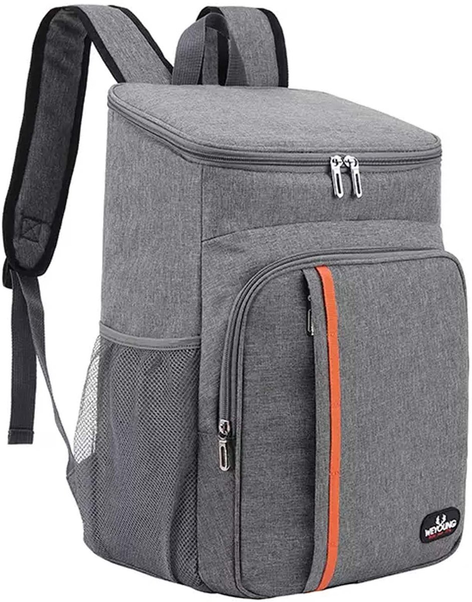 SnelShoppen - 18L Koelrugzak Geïsoleerde Koeltas Rugzak Lekvrij Groot Thermo Picknickrugzak Lunchtas Voor Outdoor Strand Wandelen Camping