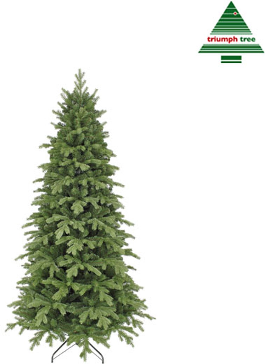 Bol.com Triumph Tree Sherwood Kunst Kerstboom met Verlichting - Kunstkerstboom H185 x D107 cm- Groen aanbieding