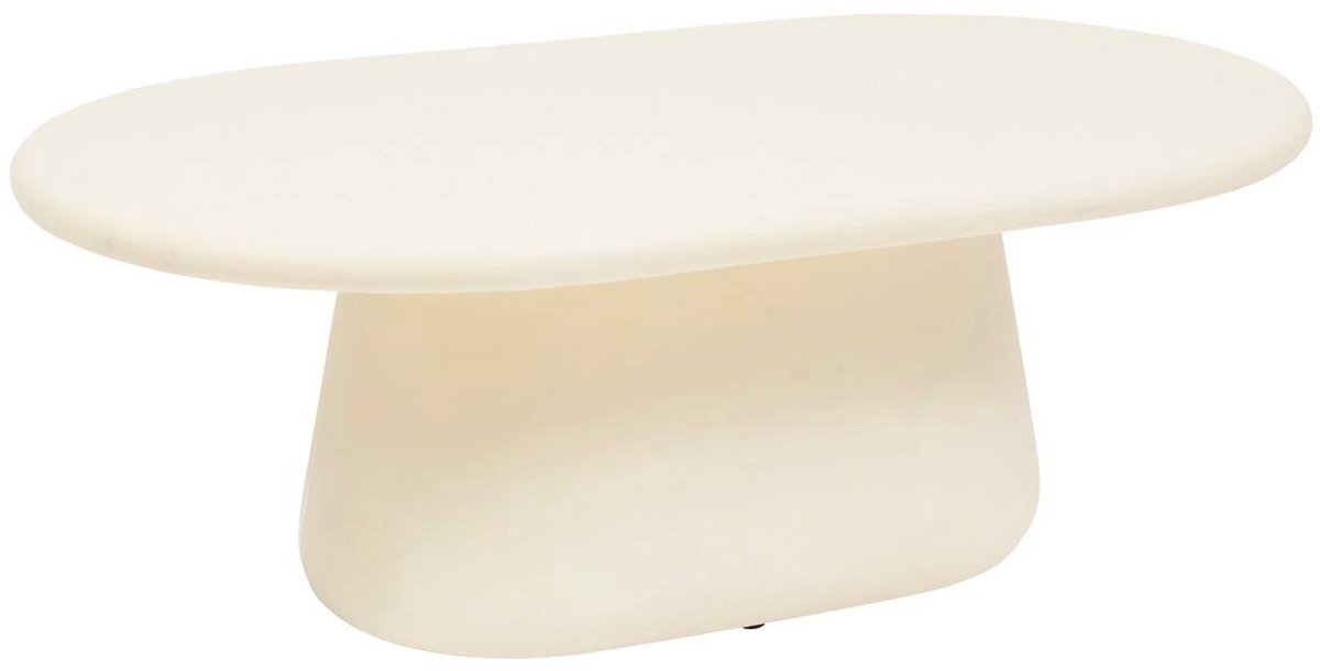 Ovale houten salontafel DUMKA