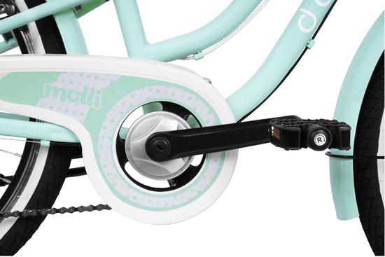 Davi Molli - Kinderfiets - 24 inch - 7 versnellingen - Shimano - V-brake - 130-165 cm - Mintgroen - Meisje — afbeelding 5