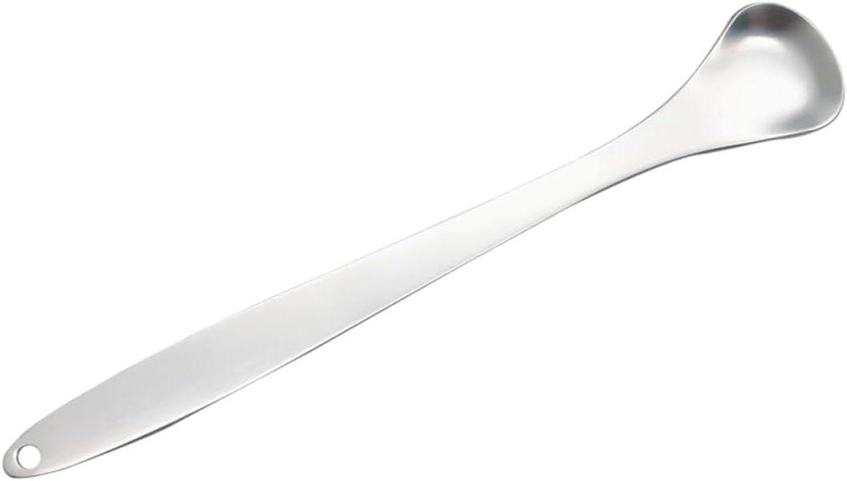 Tongschraper Roestvrij Staal - Tongreiniger Mondverzorging - Frisse Adem - Duurzaam Ontwerp - 14.8 cm - Zilver