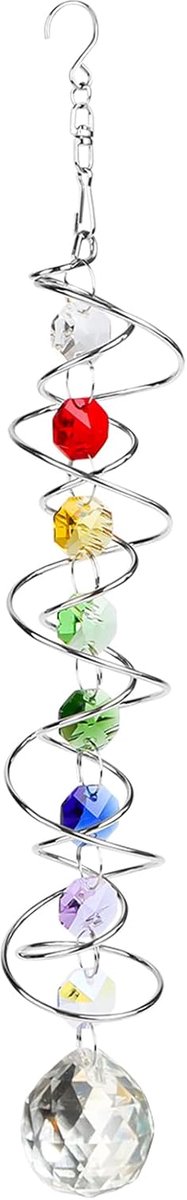 SnelShoppen - Crystal Rainbow Zonvanger Hangend Zonvanger 31mm Windspel Kroonluchter Hanger Raam Tuin Bruiloft Decoratie