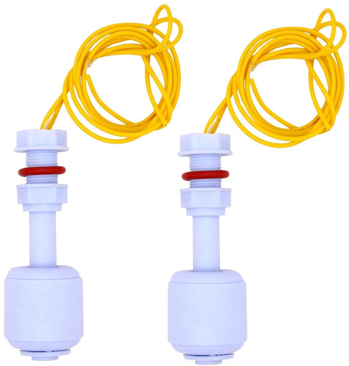 Float switch waterniveau sensor - 2 stuks - betrouwbaar en duurzaam - ideaal voor tuinbouw en zwembaden - ShopVlot
