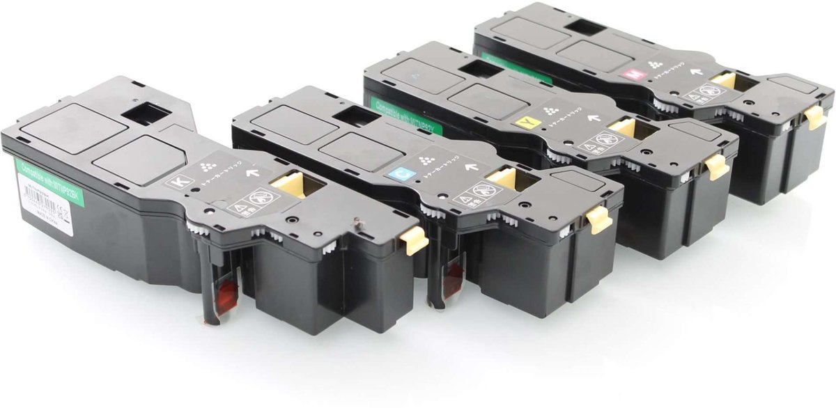 Konica Minolta TNP93 - Toner Multipack 4-delig - 1x Zwart, 1x Cyaan, 1x Magenta, 1x Geel - Huismerk Compatible