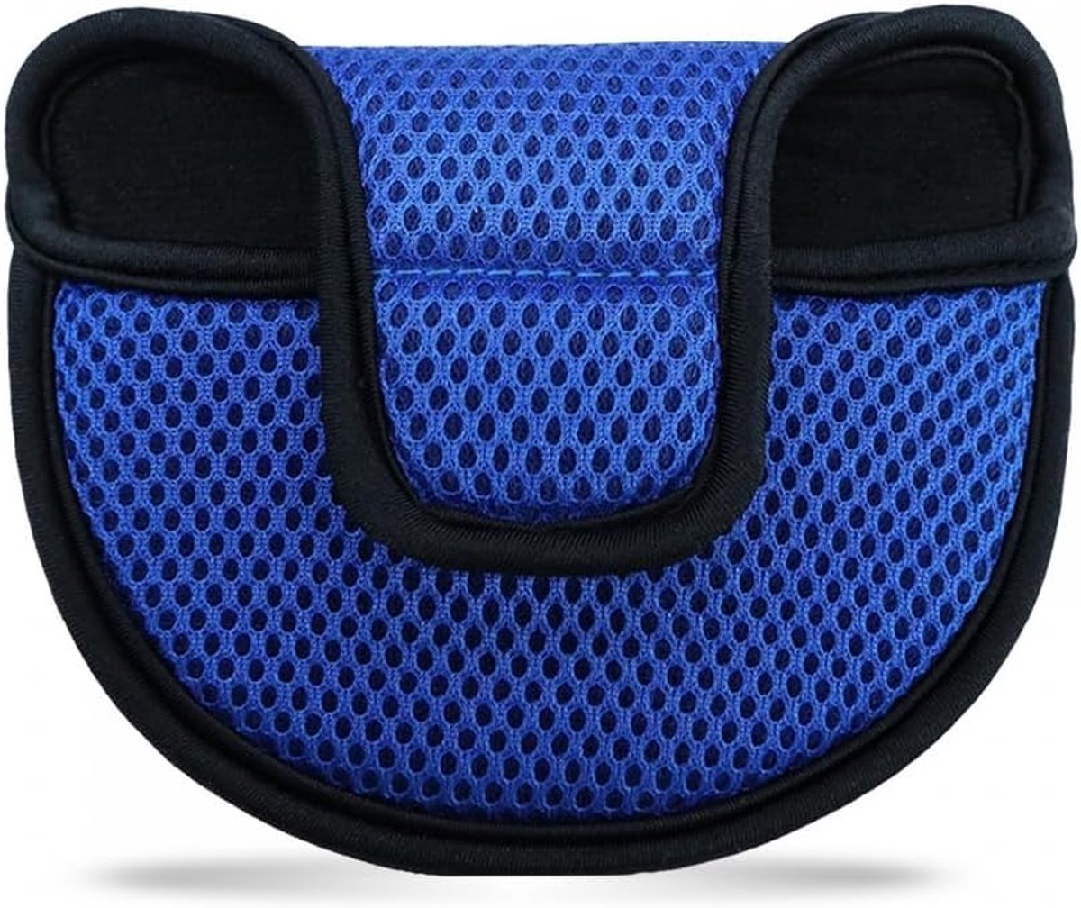 SnelShoppen - Golf Club Putter Covers - PU Golf Hoofddoekjes met Magnetische Sluiting voor Bescherming van Golf Putters - Slijtvaste Nylon - Lichtgewi
