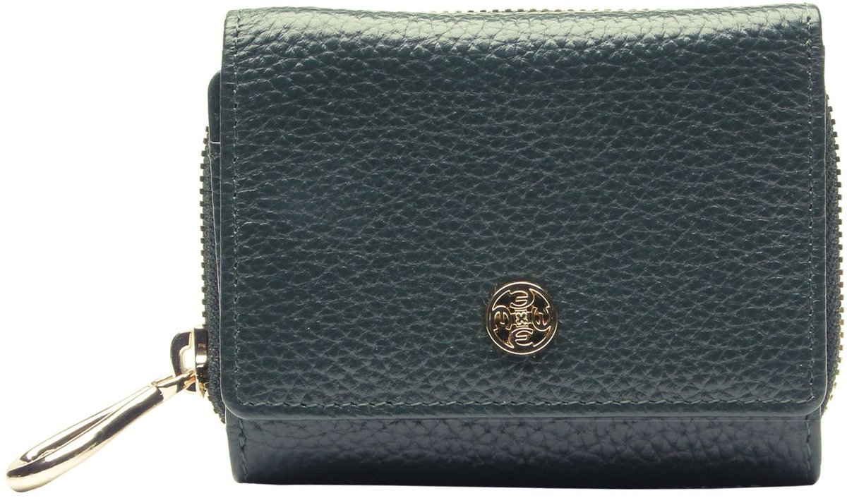Esquire portemonnee Alexandria Wallet Green donkergroen