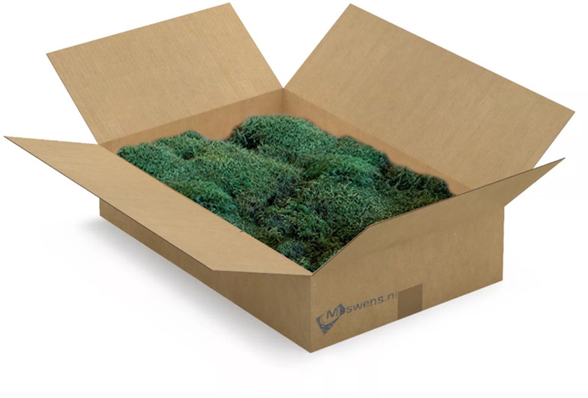 Moswens Platmos - 1,5 KG - Doos L - donker 0,45 m²