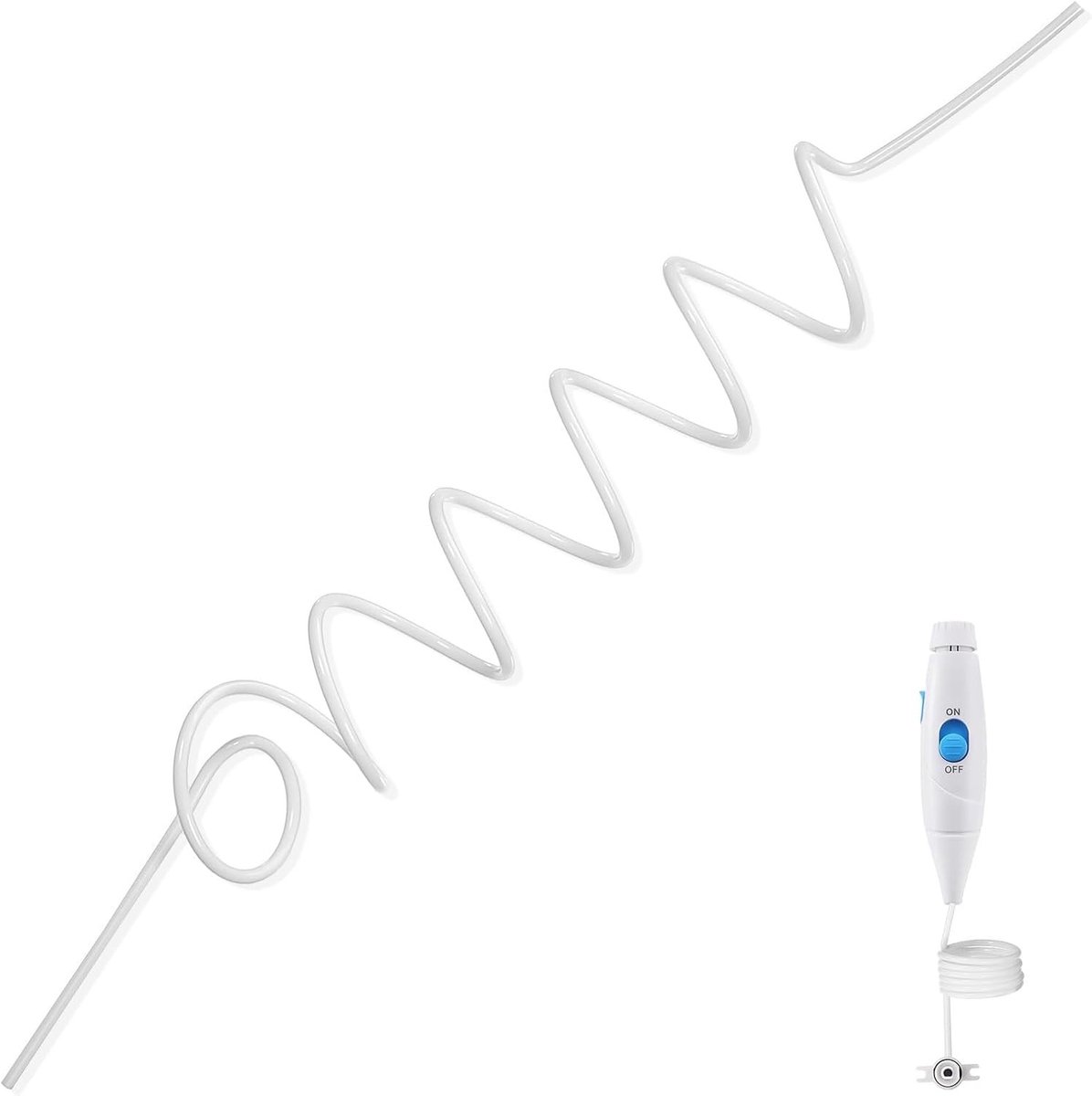 Reserveslang voor Monddouches - PP Materiaal - Eenvoudige Installatie - Duurzaam - Voor WP-100 en WP-660