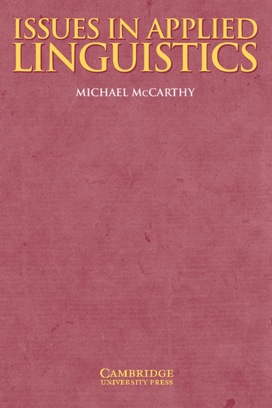 Issues in Applied Linguistics - cover