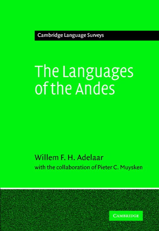 The Languages of the Andes - cover