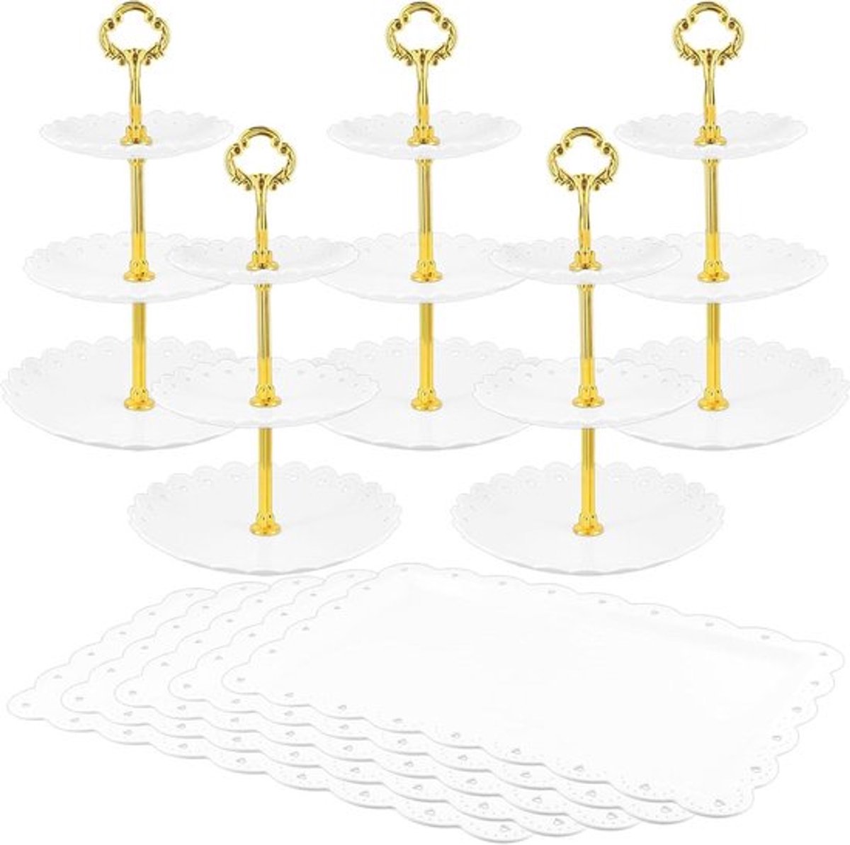 Dessert display racks incl. cake stand - Inovra Plus