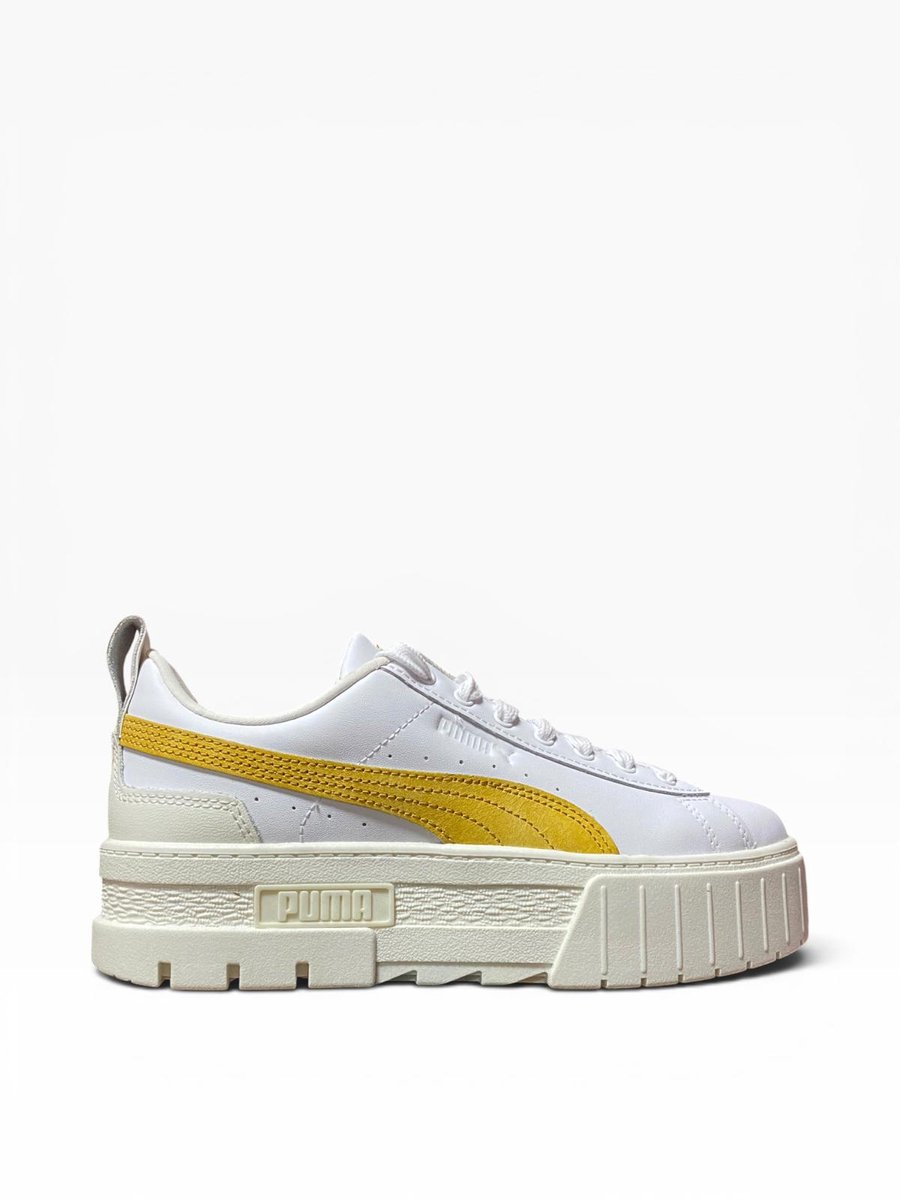 Puma Mayze Lux Sneakers Dames /Archieve – Doos Zonder Deksel Wit