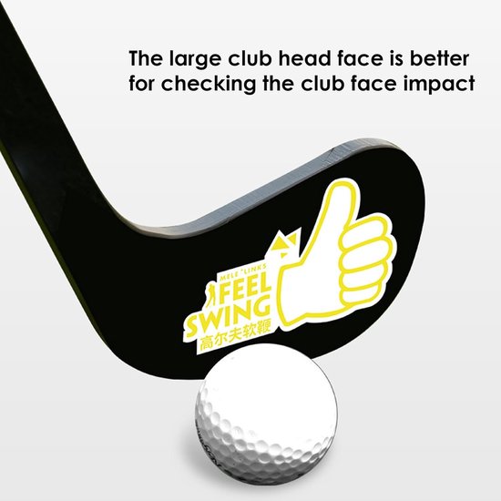 Golfzwaai Trainer - Oefenstaaf Golfswing - Golfvaardigheden Verbeteren - Verdubbelt Zwaaisnelheid - 100 cm - Niet gespecificeerd — afbeelding 3