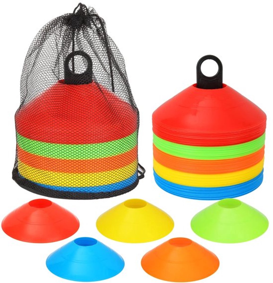 Store_8 - Markeringhütchen - Voetbaltrainingspetjes - Sportpetjesset voor Hockey en