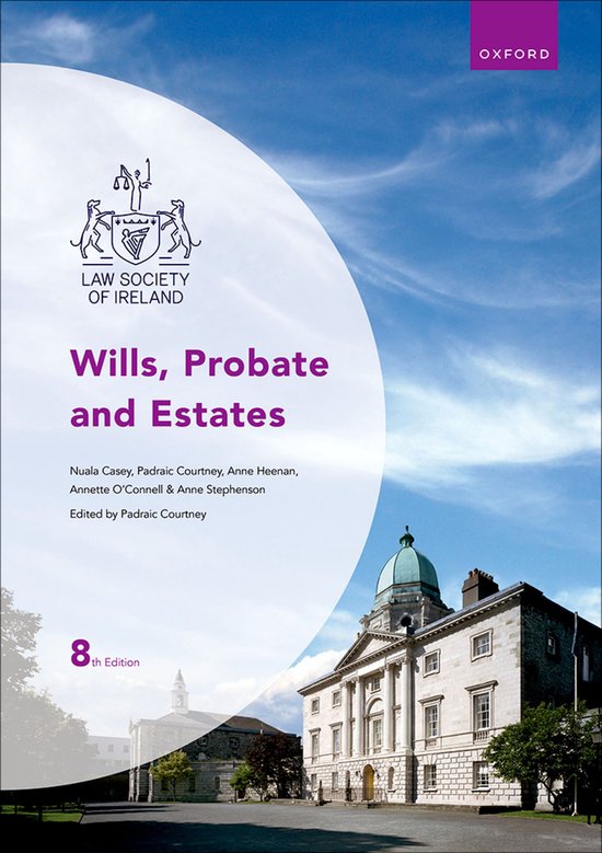 Law Society of Ireland Manuals- Wills, Probate and Estates - cover
