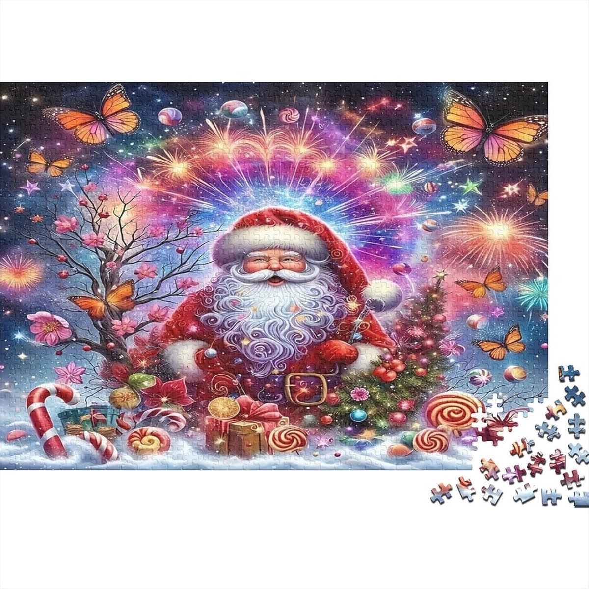 Puzzel 1000 stukjes - Legpuzzel Volwassenen - Ontspannend Educatief - Gerecycled Papier - 52x38 cm - Lichtgevend