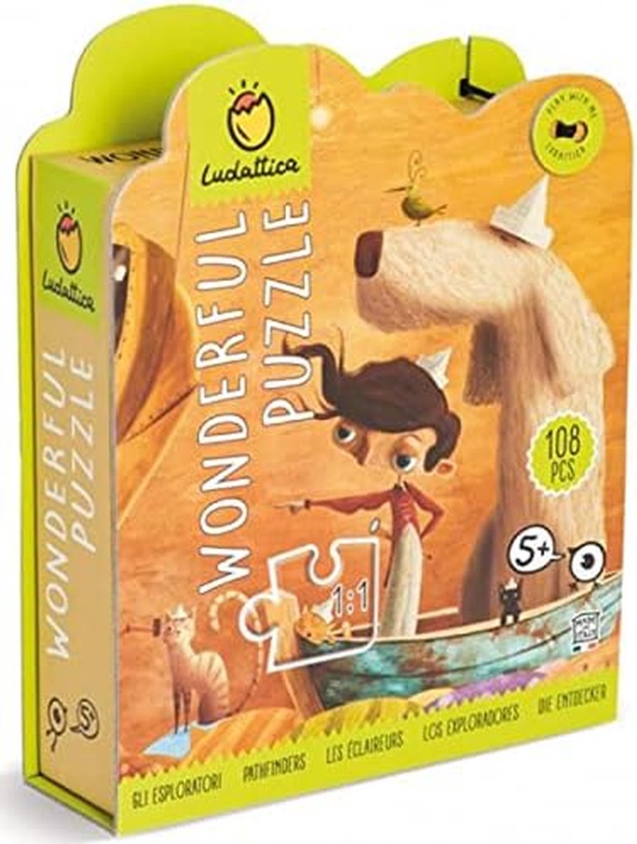 Legpuzzel Padvinders - Kinderpuzzel - Cognitieve Ontwikkeling - Stevig Karton - 108 Stukjes - Meerkleurig