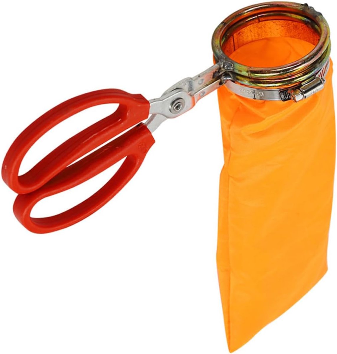 Fruitplukker Mand - Oogst Hulp - Fruit Oogsten - Multifunctioneel Ontwerp - 30 cm - Oranje