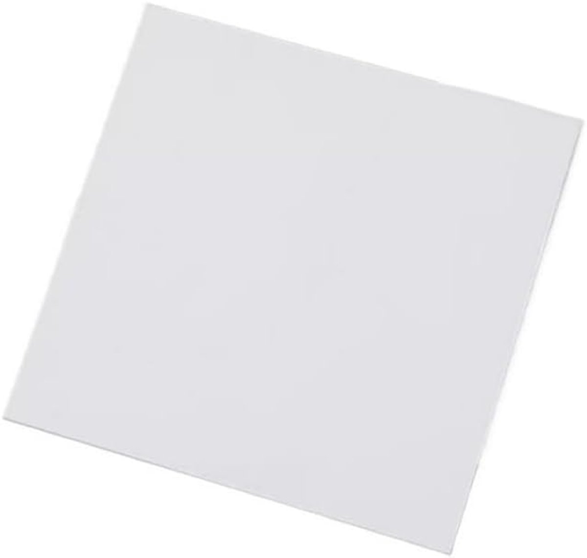 Keramische Plaat - Boornitride Blok - Metaal Smelten - Hoge Zuiverheid - 5 x 5 x 1 cm - Wit
