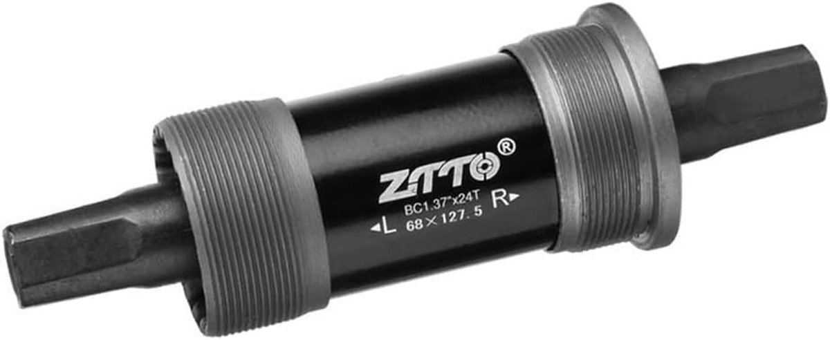 Trapas Fiets - Trapas Onderdeel - Fiets Onderhoud - Robuust Carbon Staal - 68mm - Metaal