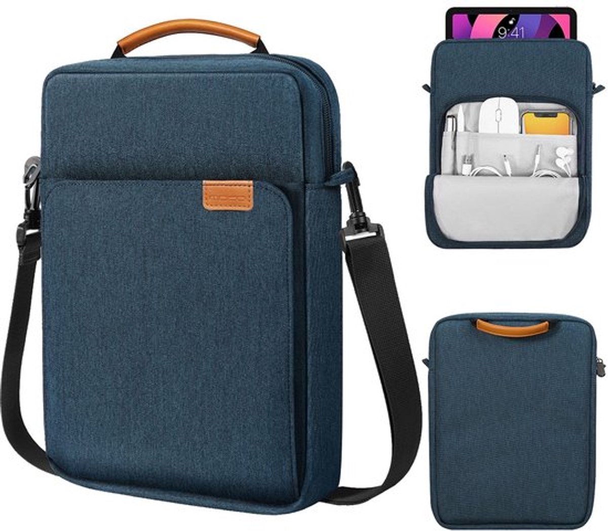 Dailygoody OmGoods - Schouderriem Tas voor Tablet
