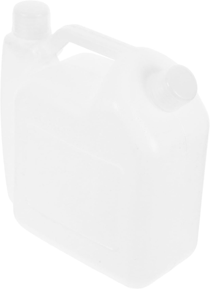 Olietank Mengfles - Plastic Oliekan - Grasmaaier Onderhoud - Lekvrij Ontwerp - 1.5 Liter - Transparant