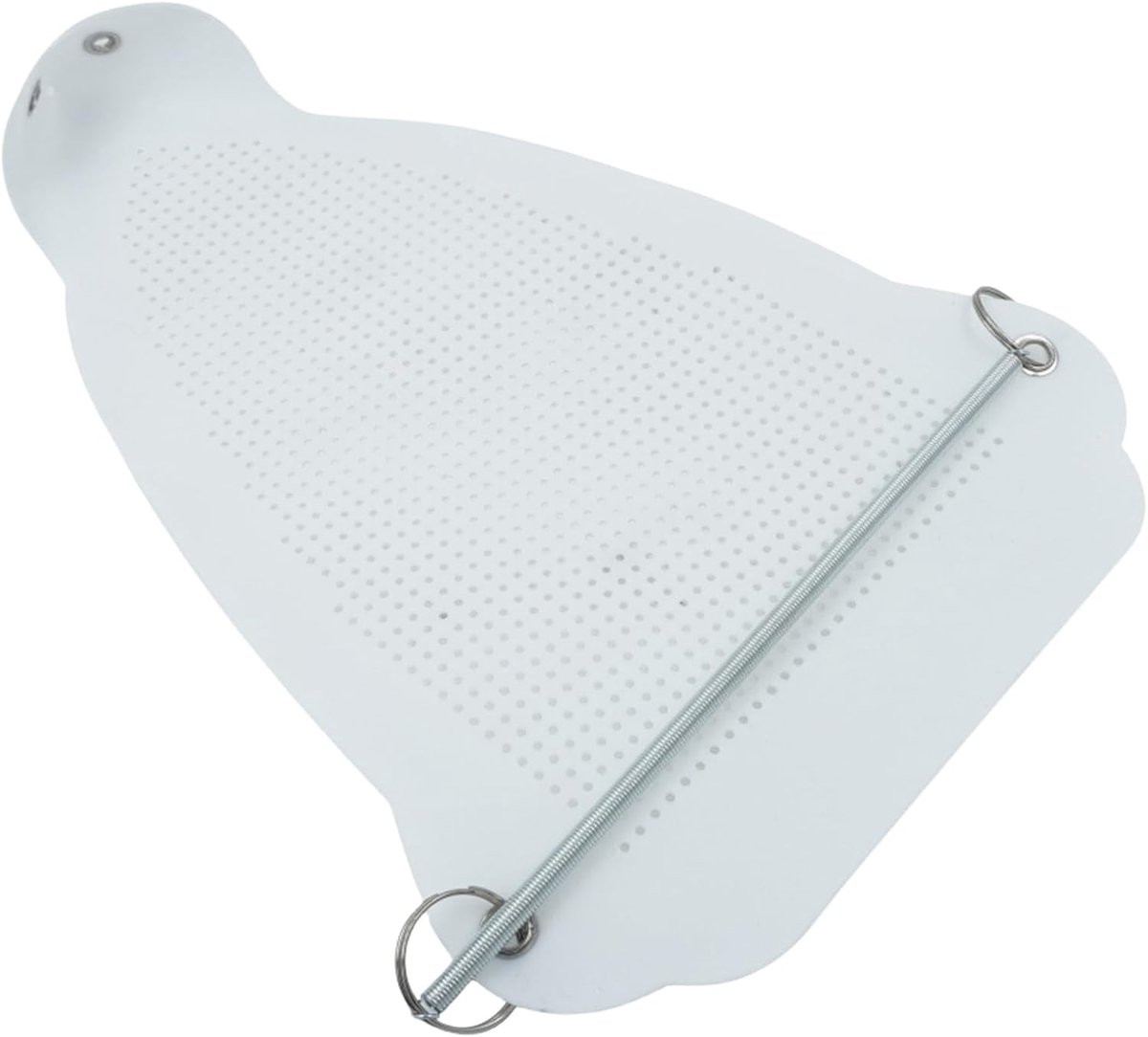 Strijkijzer beschermhoes - Antiaanbaklaag - Kleding beschermen - Anti-verbranding functie - 23 x 155 cm - Wit