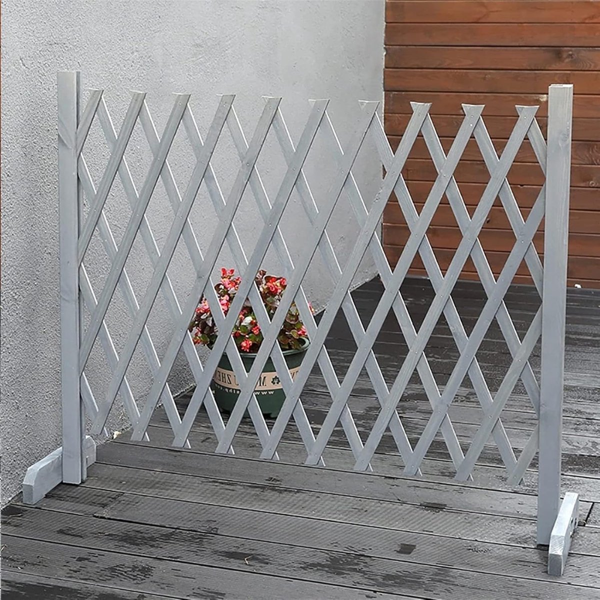 Privacy Strips Hek - Decoratieve Schutting - Tuin Aankleden - Verstelbaar Ontwerp - 28 x 63 Inch - Blauw