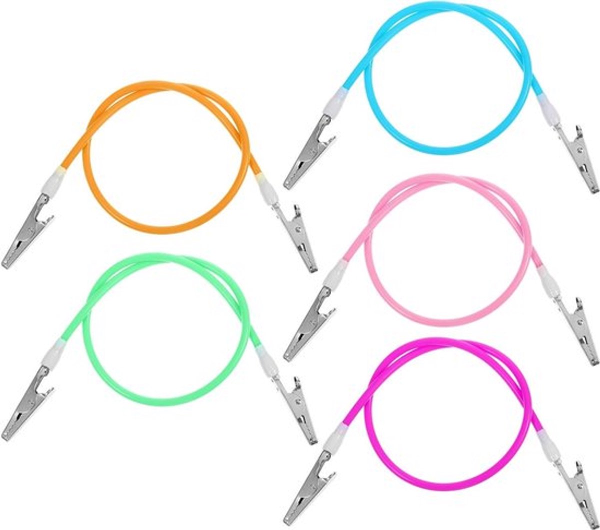 Set servet slabbetclips Allecto Plus, 5 stukken