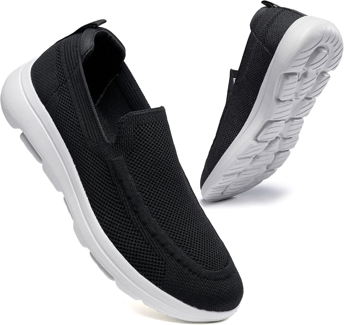 konhill Slip-On Sport Schoenen Heren - Lichtgewicht, Ademend & Comfort voor Wandelen, Fitness en Dagelijks Gebruik - ShopVlot