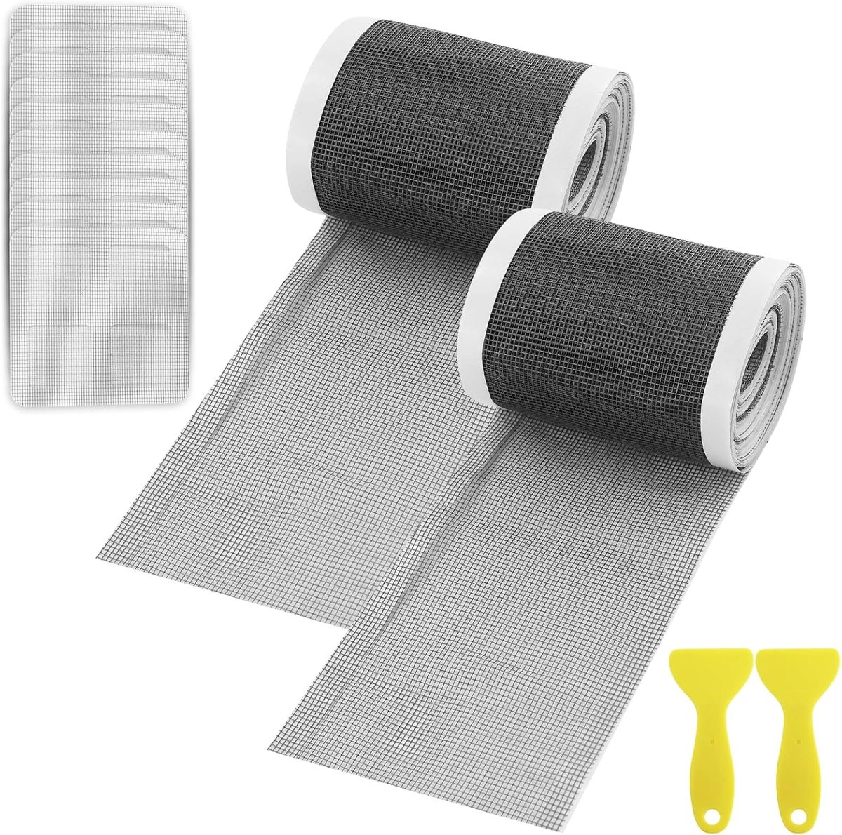 2pcs Drain Strainer Shower 10cm x 10m Drain Hair Catcher Disposable Shower Drain Hair Strainer Mesh Stickers with - ShopVlot