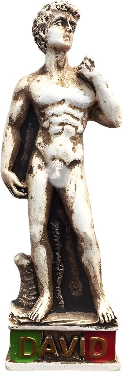 Koelkastmagneet standbeeld David Michelangelo Firenze Italia ITA42 - ShopVlot