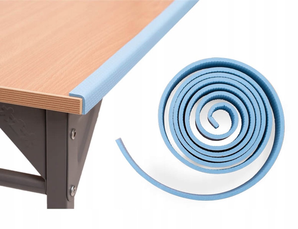 Zelfklevende Beschermende Schuimstrip voor Hoeken - Blauw