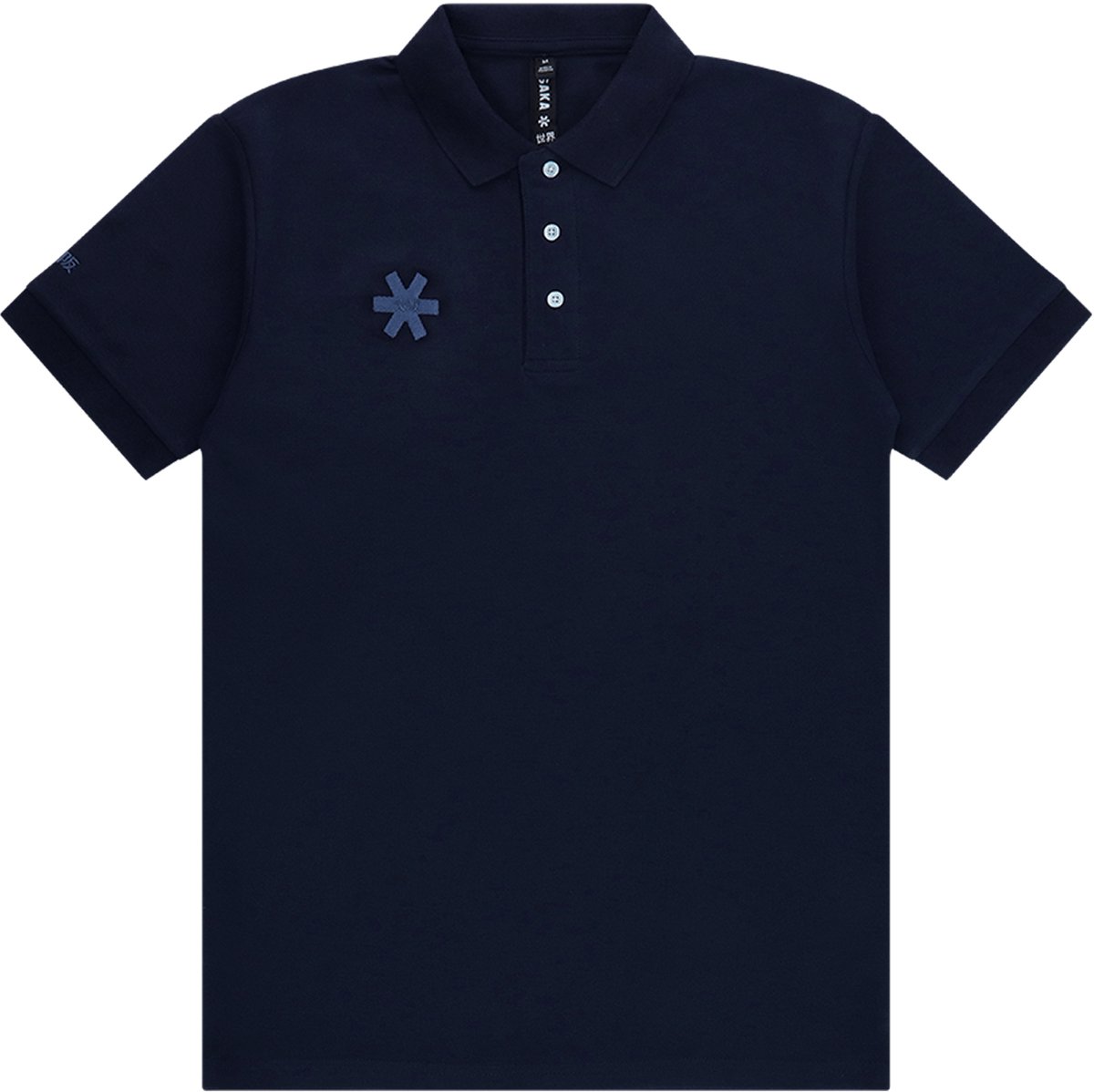 Osaka Unisex Polo Basic Blauw donker