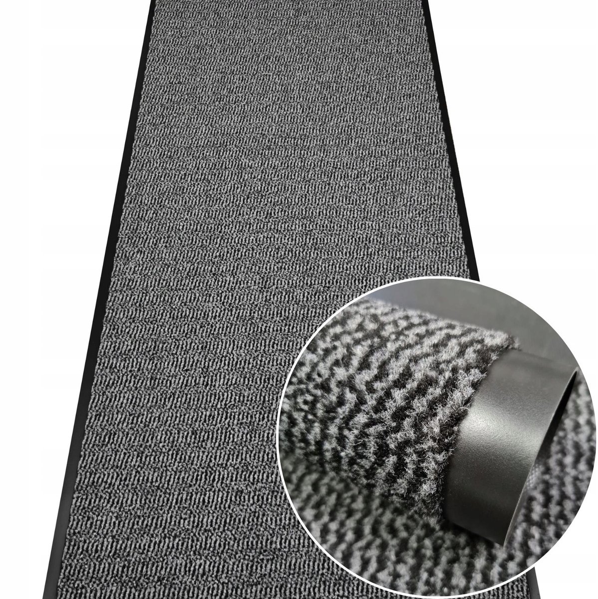 Deurmat per meter, 120 cm - rubberen mat onder de deur, voor de gang