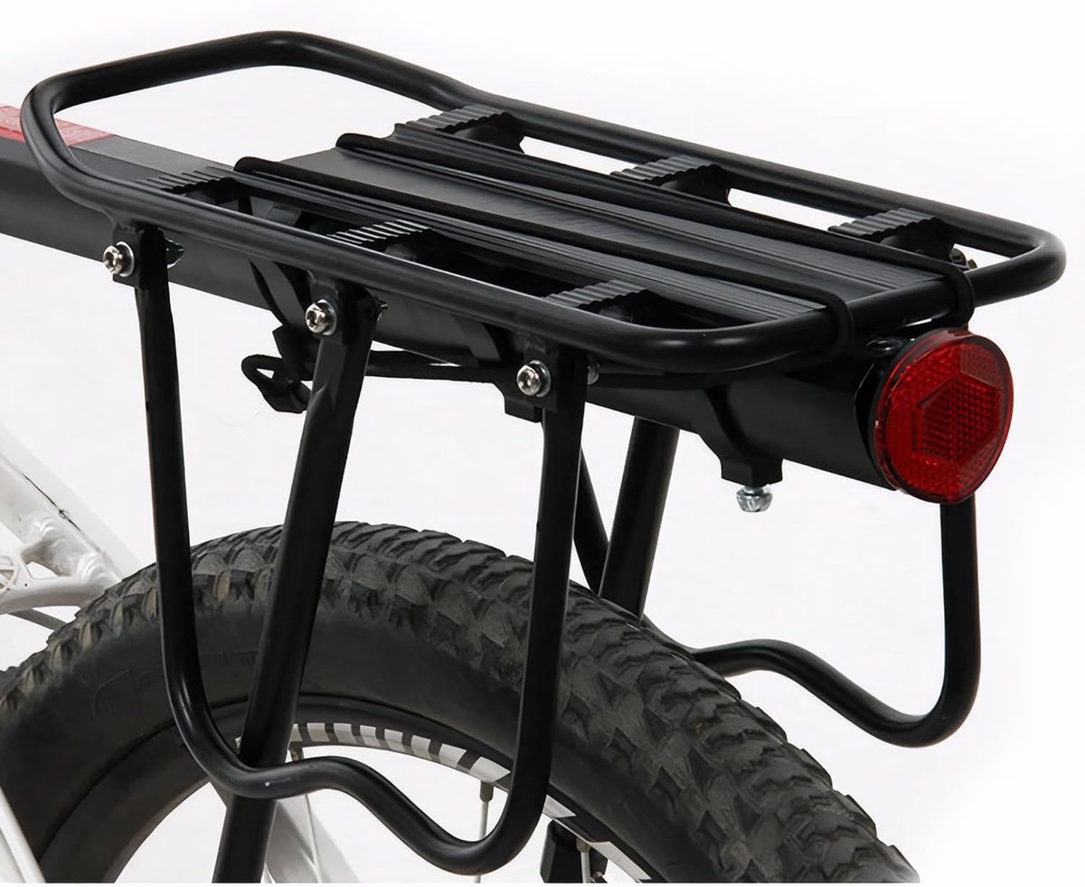 Fietsdrager achter - verstelbaar - aluminium - ideaal voor bagage