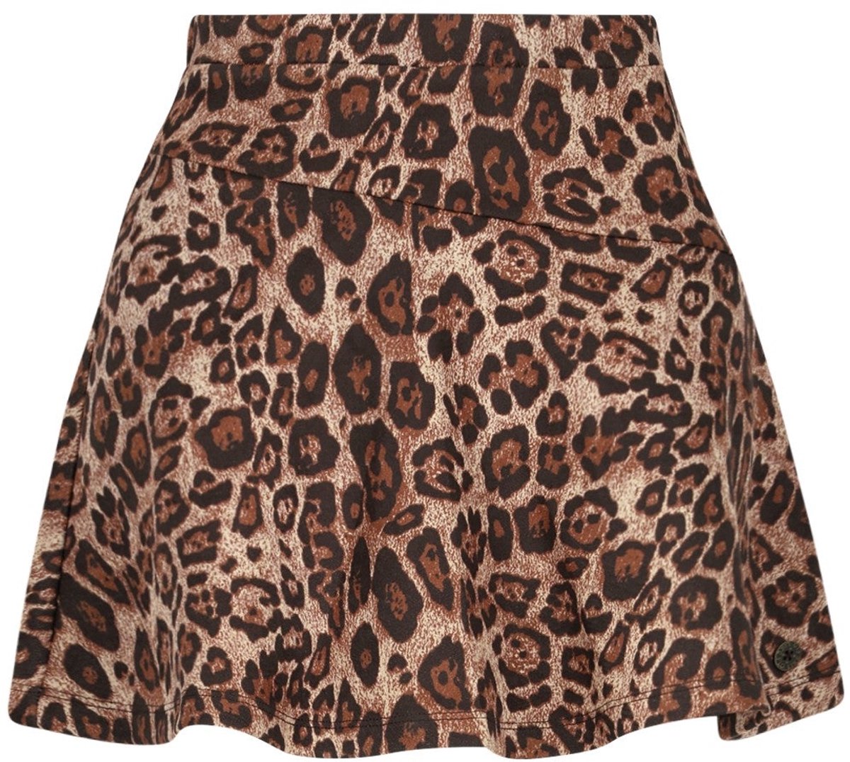 Like Flo - Stine Flo girls skirt with ruffle hem - Animal - Maat 104
