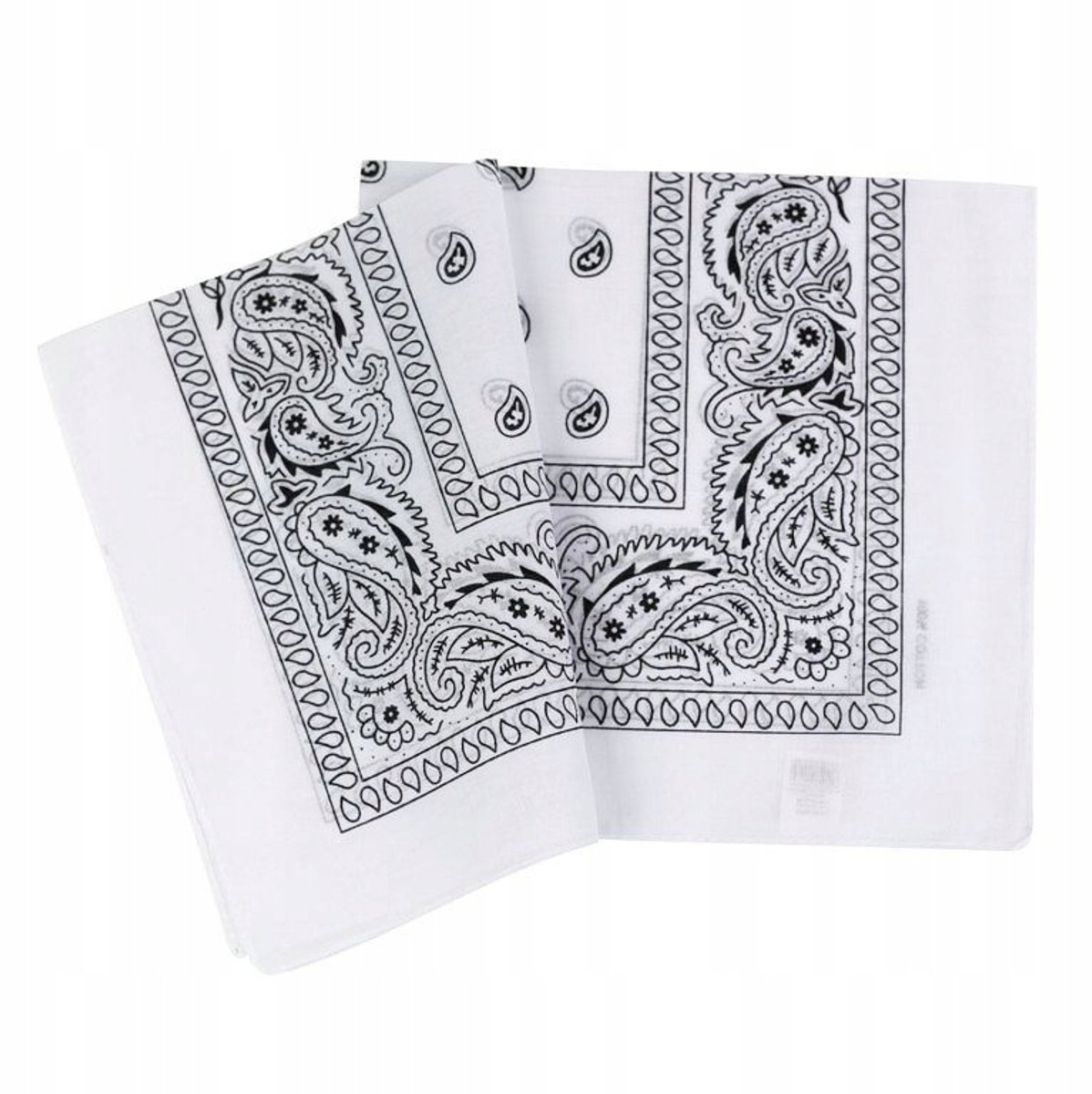 Bandana Wit - 100% Katoen - Veelzijdig Gebruik