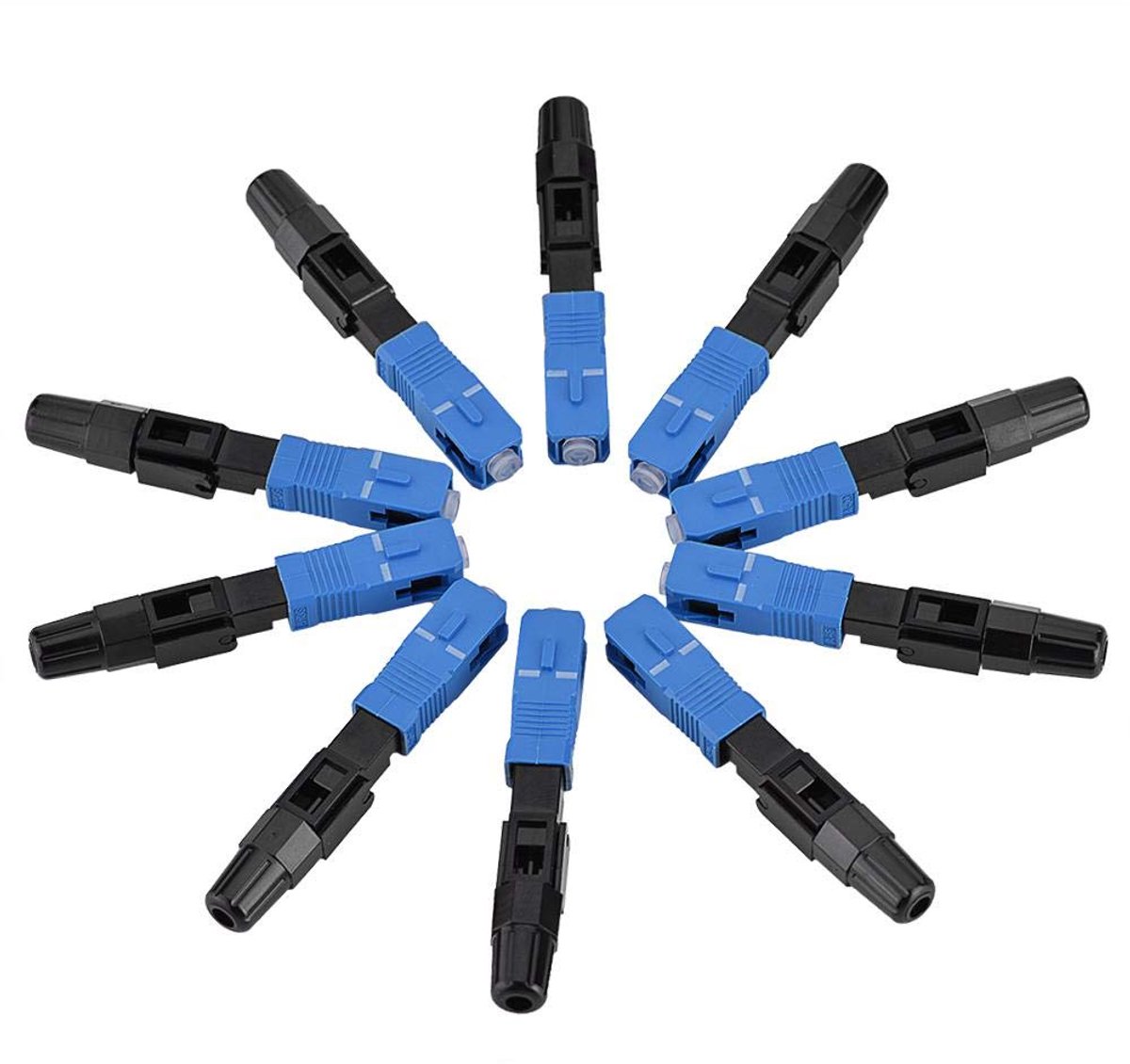 SC/UPC vezeloptische connector - 10 stuks - singlemode - snel en eenvoudig te assembleren - ShopVlot
