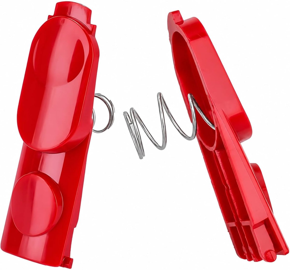 Clip latch button met veer - 2 stuks - reserveonderdeel voor Dyson V7, V8, V10, V11, V15 - ShopVlot