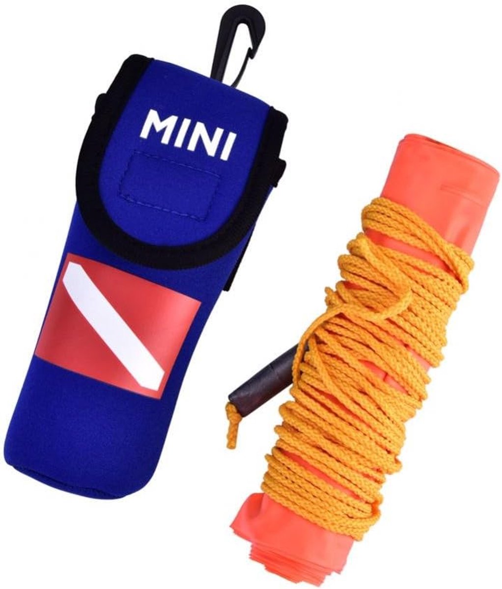 Inflatable Diving Buoy Water Surface Signal Marking High Visibility Orange Color with Storage Bag for Diving - ShopVlot