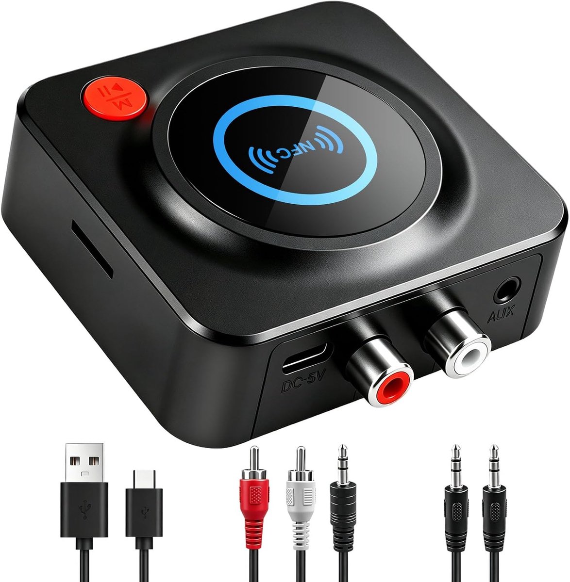 Bluetooth ontvanger 5.1 RCA 3,5 mm AUX Bluetooth-adapter - ShopVlot