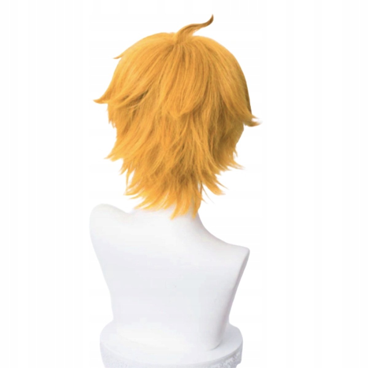Merkloze Cosplay Pruik - Korte Honingblonde Lokken voor Anime Fans