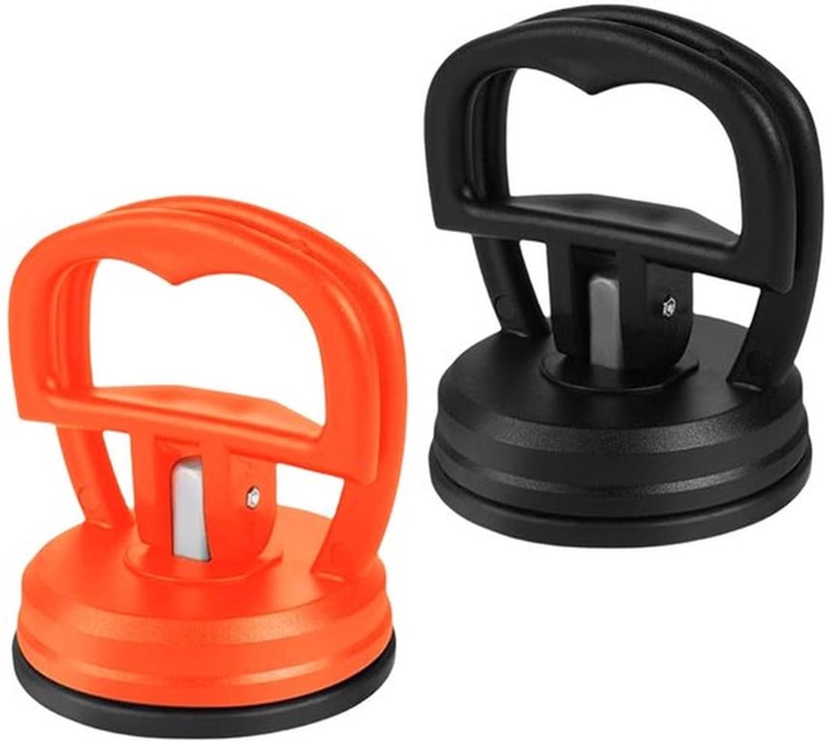 Flintronic Zuignappen voor glas, 2 stuks, carrosserie-zuignap, trekker voor auto, glas, schermen, tegels