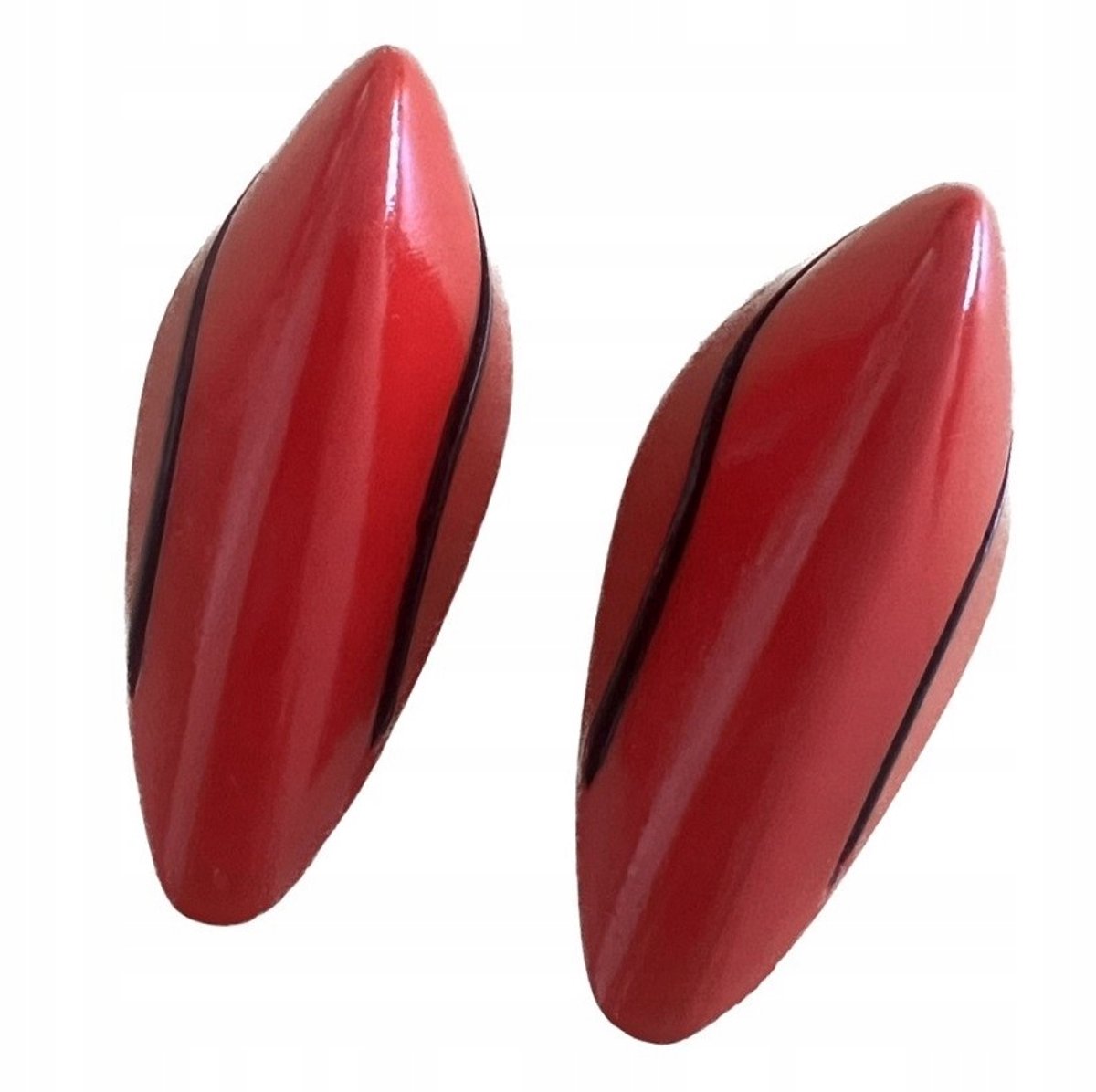 Anime Cosplay Haarspelden - Rood & Zwart, 2 stuks