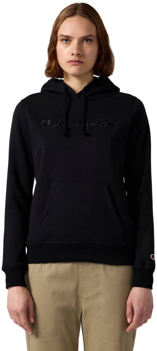 Champion Hooded Sweatshirt Dames Zwart - Maat XL